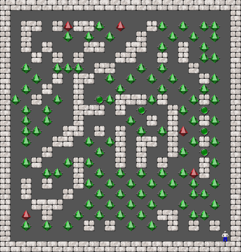 Sokoban Remodeling level 21