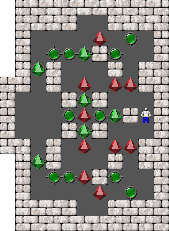 Sokoban Remodeling level 3