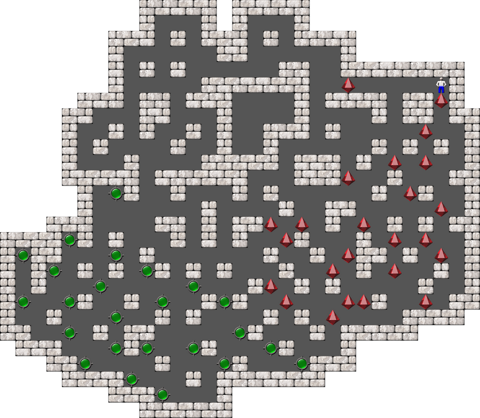 Sokoban Rikyman level 1