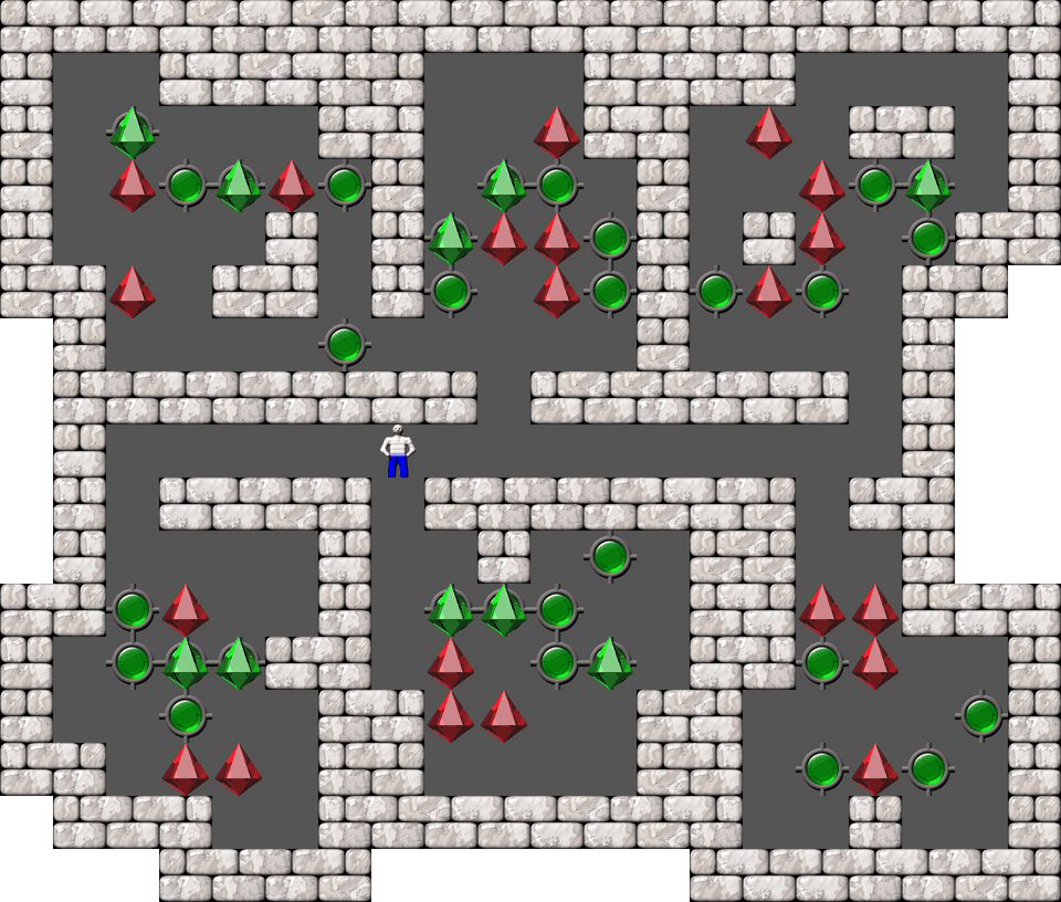 Sokoban Rikyman level 12