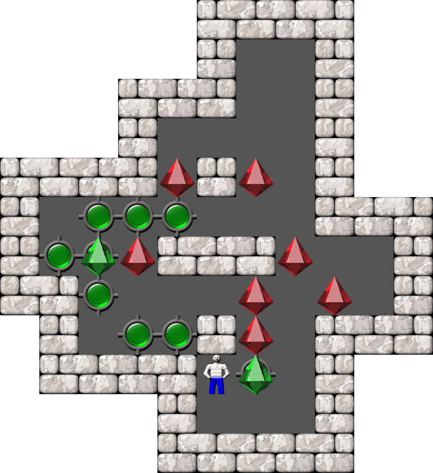 Sokoban Saquarema level 10