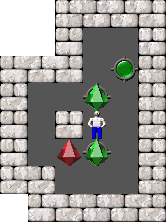 Sokoban Scoria level 1