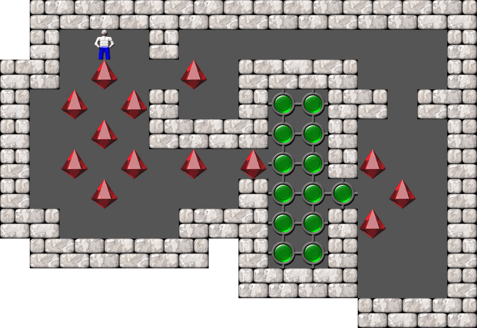 Sokoban Simply level 10