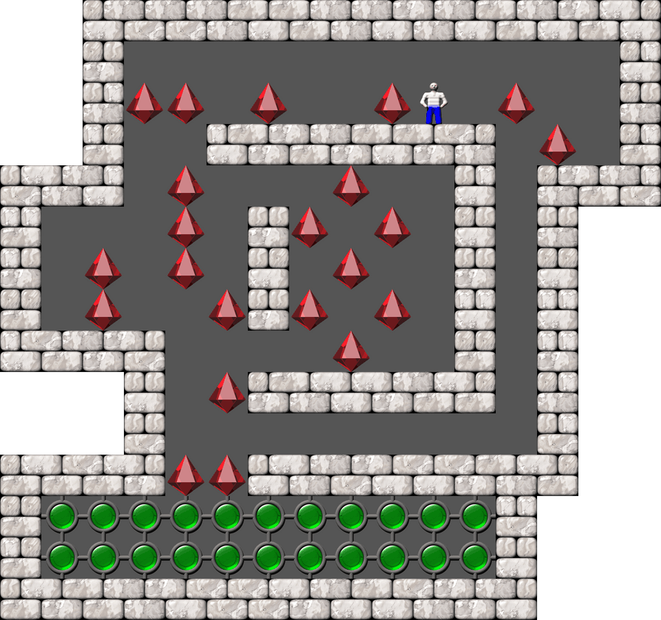 Sokoban Simply level 12