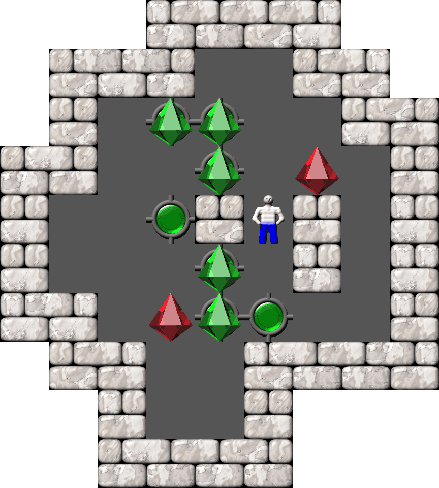 Sokoban SokoChallenge level 23