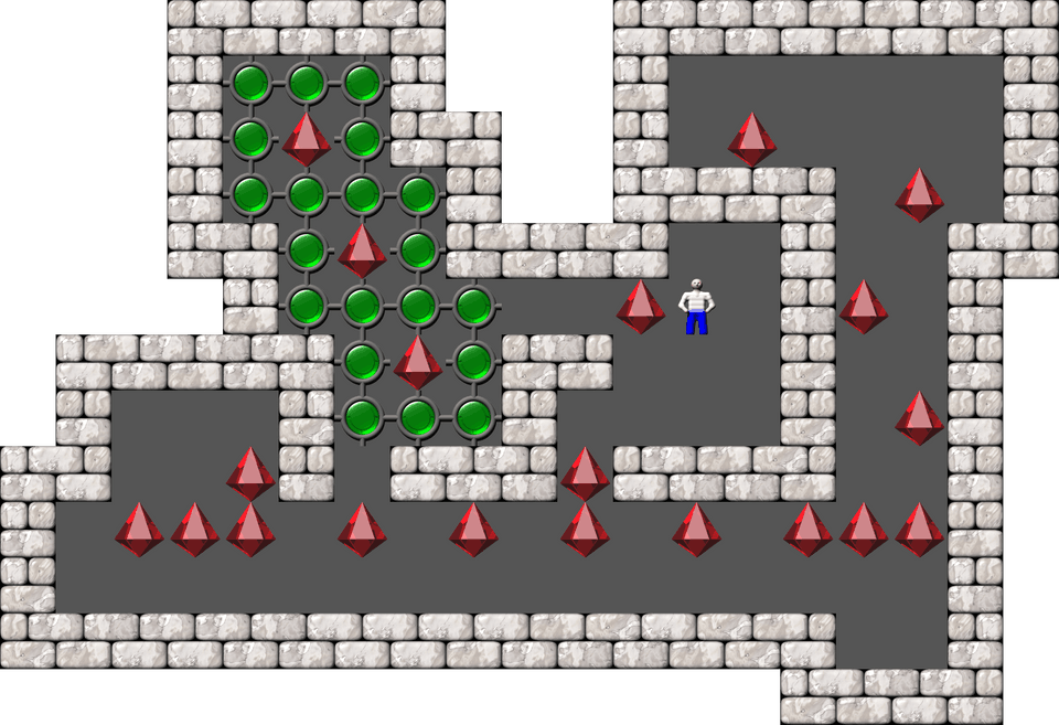 Sokoban SokoMind level 20