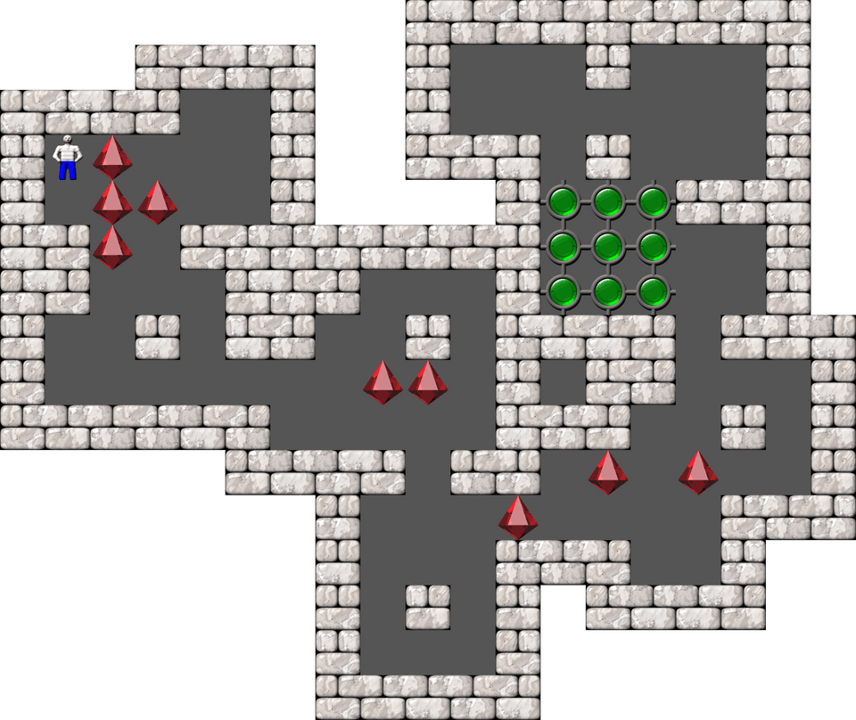 Sokoban SokoMind level 27