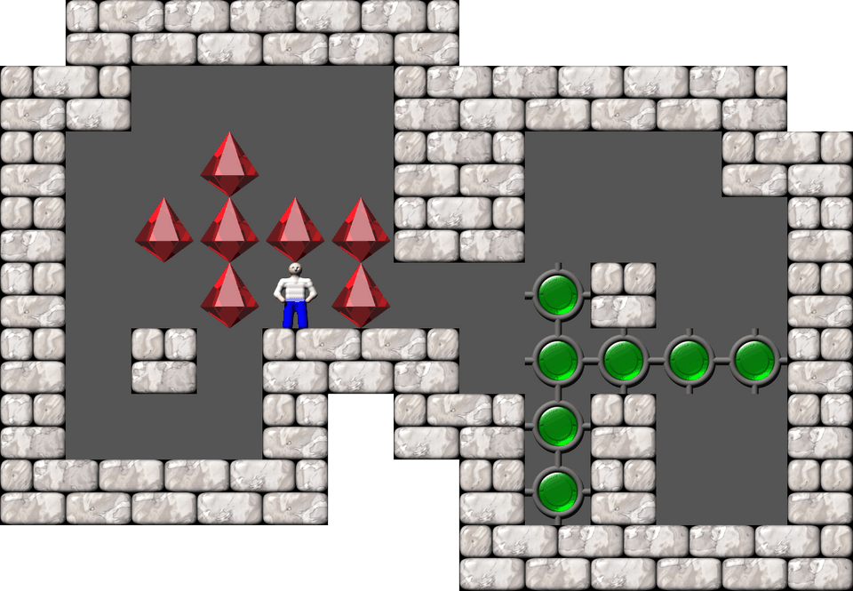 Sokoban SokoMind level 4