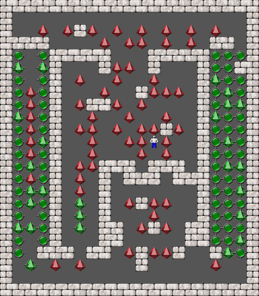 Sokoban SokoSpace level 6