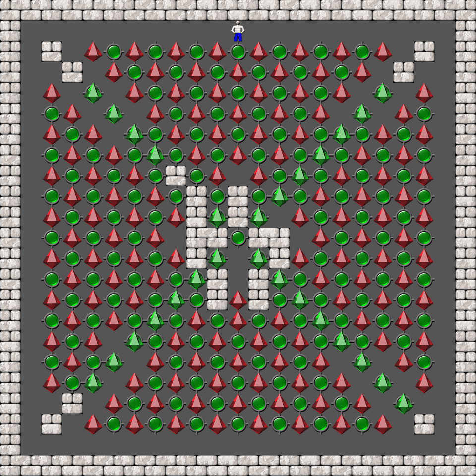 Sokoban SokoSpace level 9