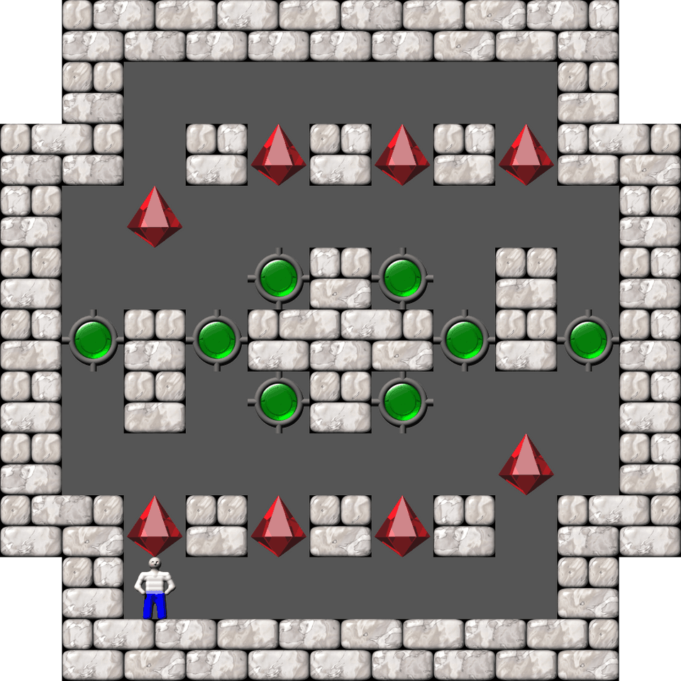 Sokoban SokoStation level 100