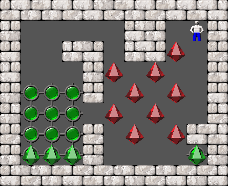 Sokoban SokoStation level 104