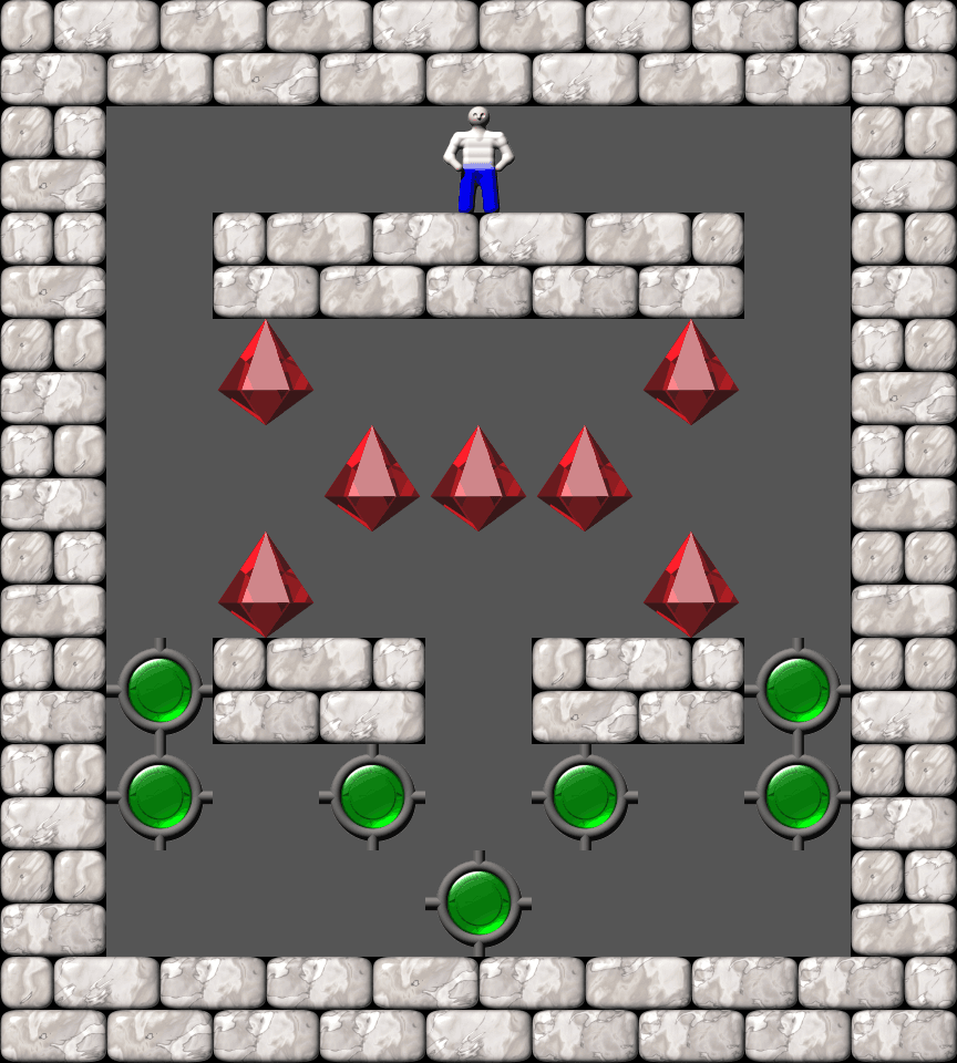 Sokoban SokoStation level 105