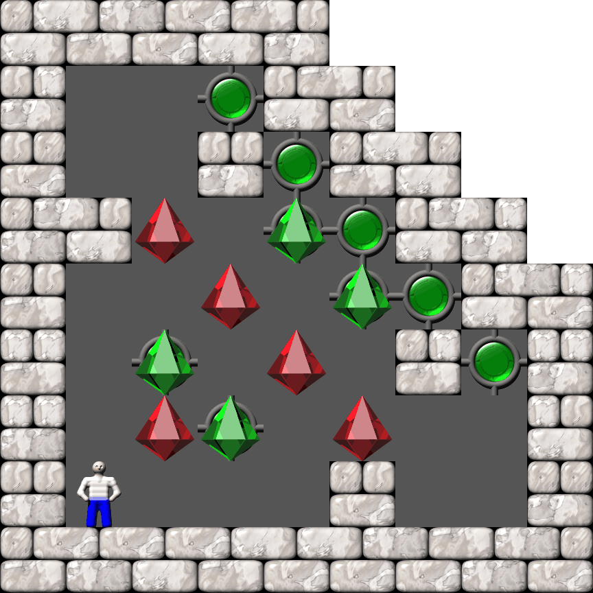 Sokoban SokoStation level 17