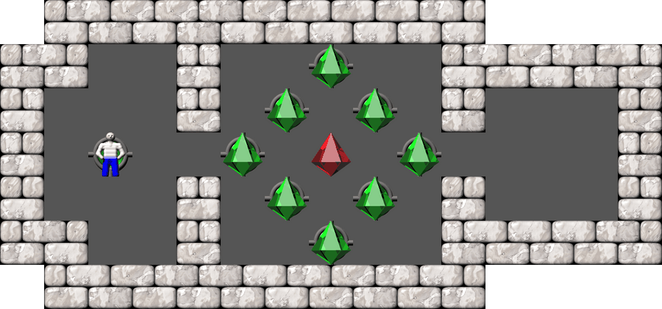 Sokoban SokoStation level 19