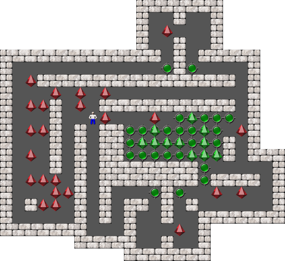 Sokoban Sokodeal level 34