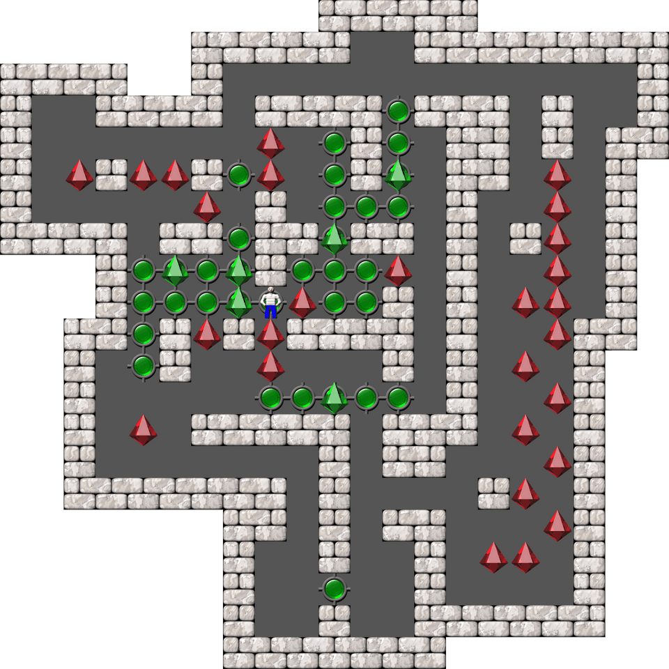 Sokoban Sokophobia level 13