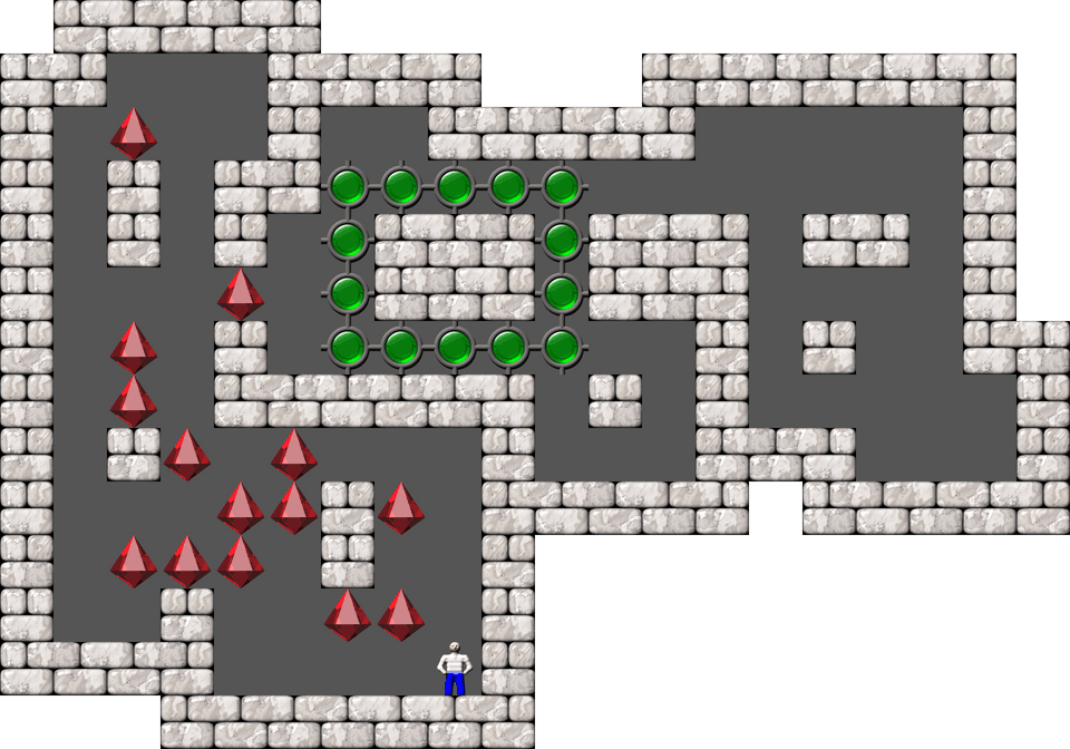 Sokoban Sonic level 13