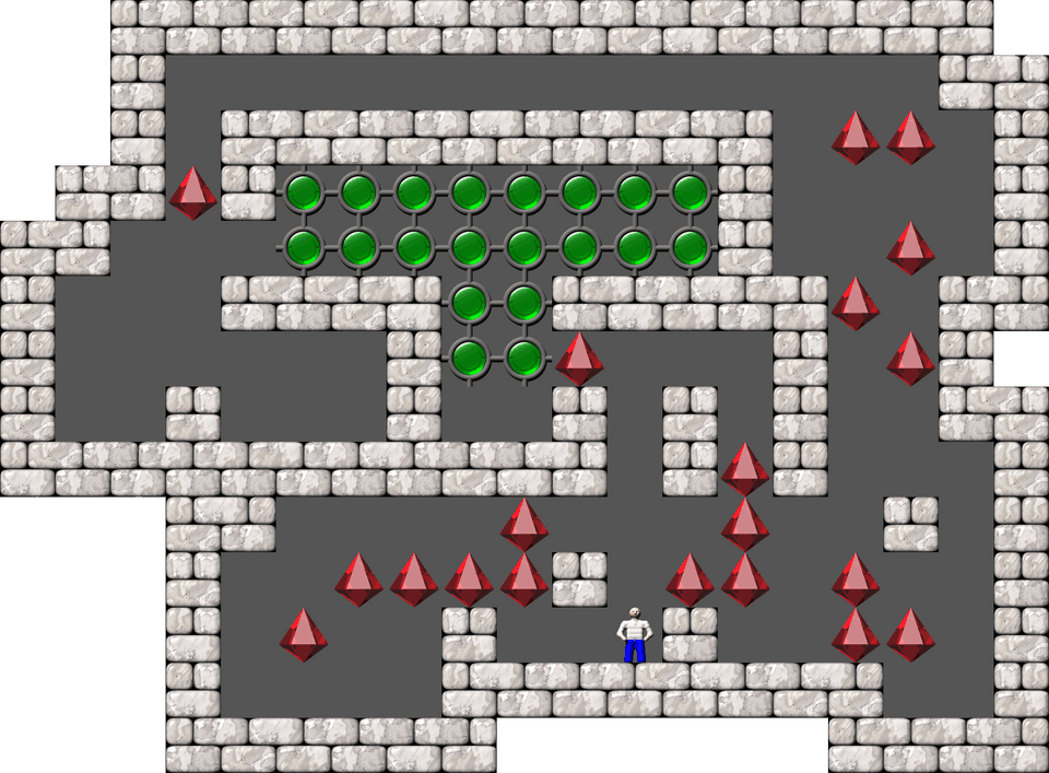 Sokoban Sonic level 16