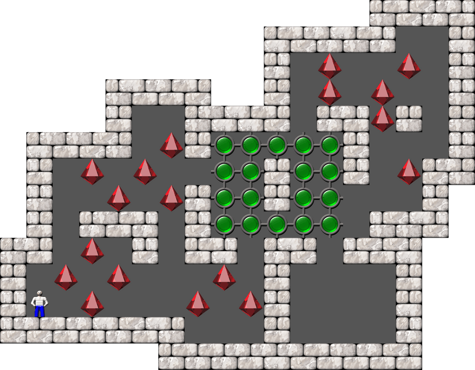 Sokoban Sonic level 19