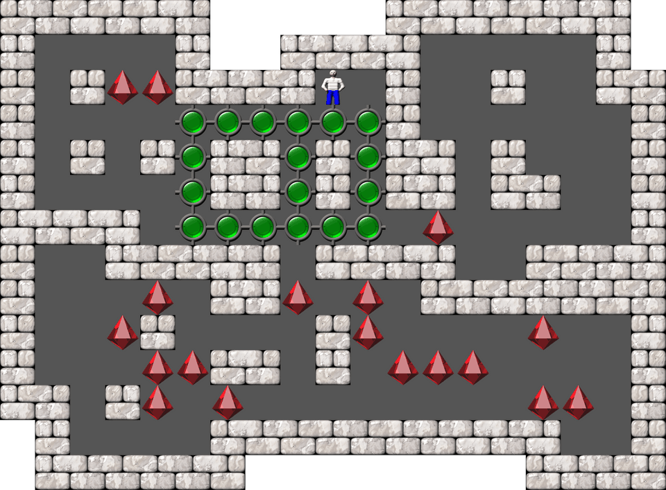 Sokoban Sonic level 21