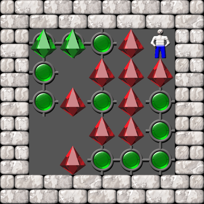 Sokoban Squared level 25