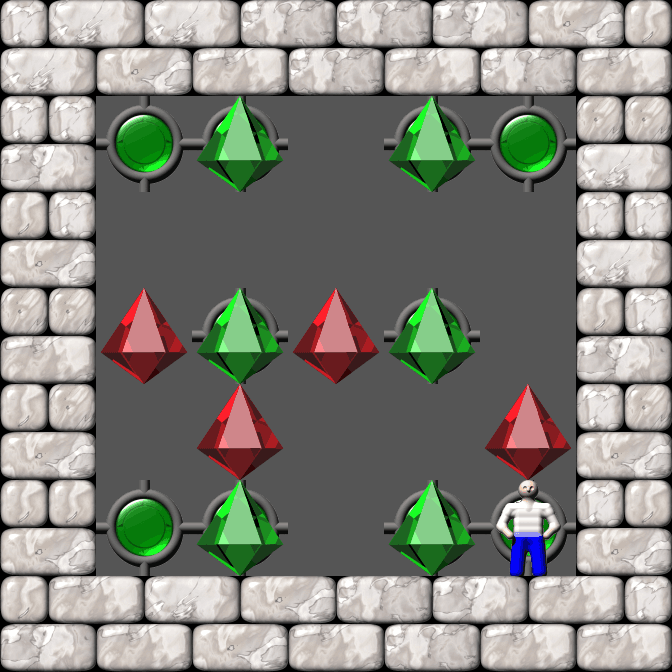 Sokoban Squared level 4