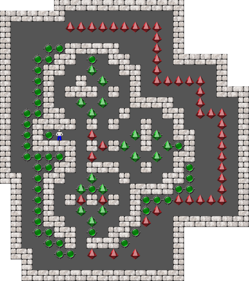 Sokoban Unico level 16