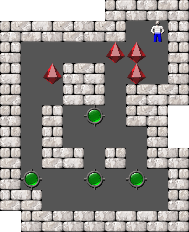 Sokoban V2009 level 19