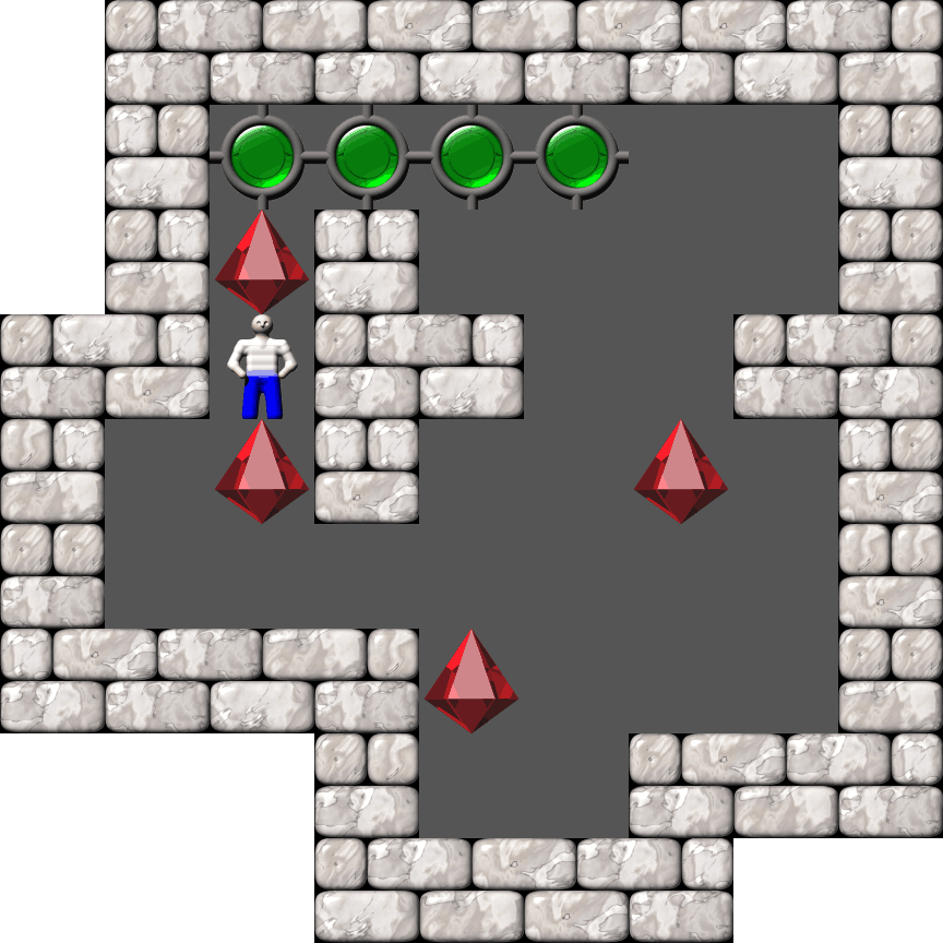 Sokoban V2009 level 25