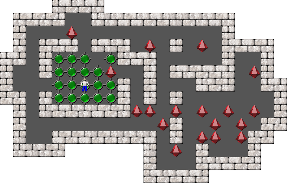 Sokoban V2009 level 62