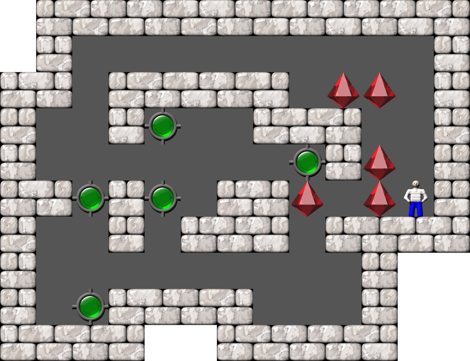 Sokoban V2010 level 107