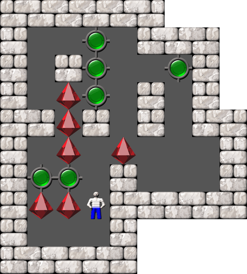 Sokoban V2010 level 128