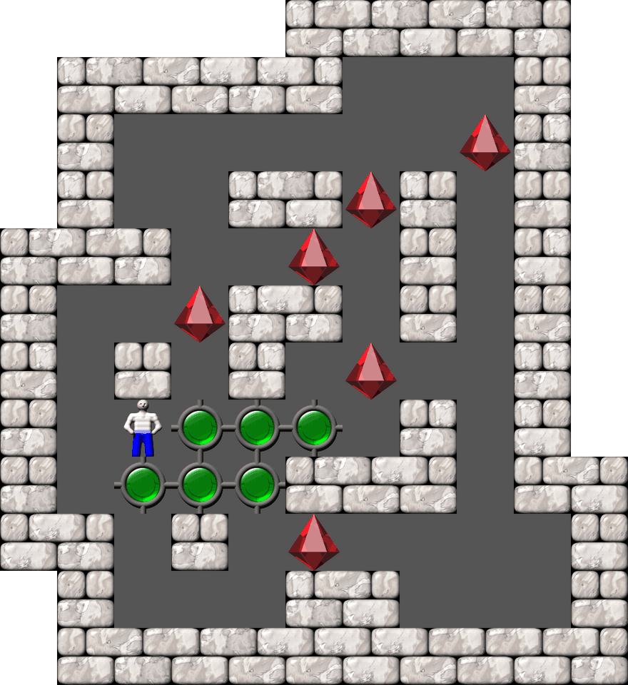 Sokoban V2010 level 147