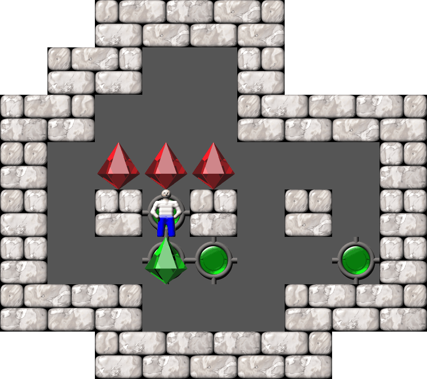 Sokoban V2010 level 43