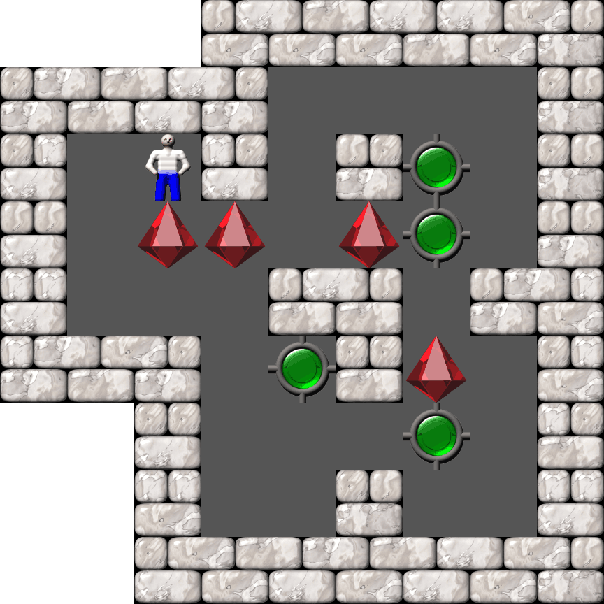 Sokoban V2010 level 62