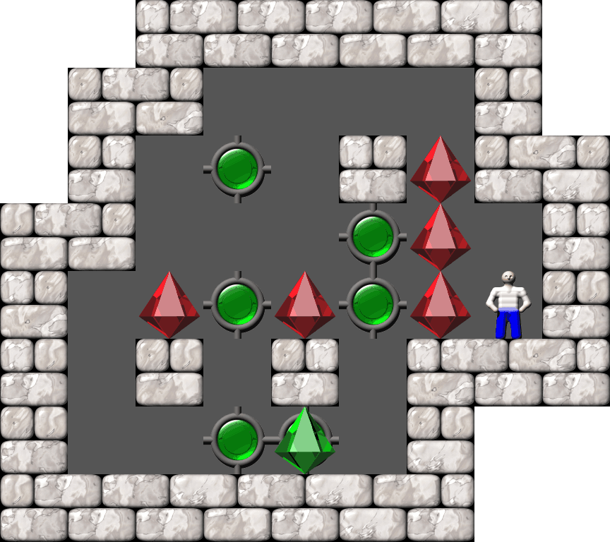 Sokoban V2010 level 87