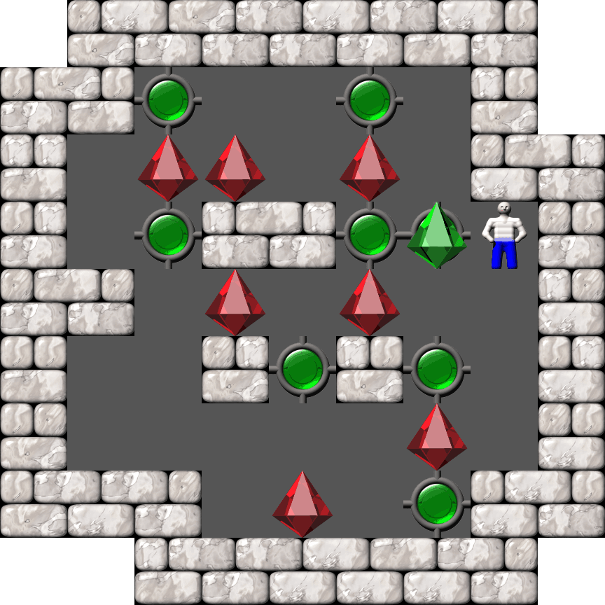 Sokoban Warehouse level 360