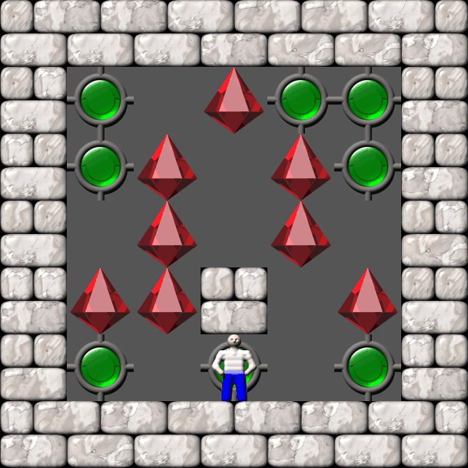 Sokoban YASGen level 14