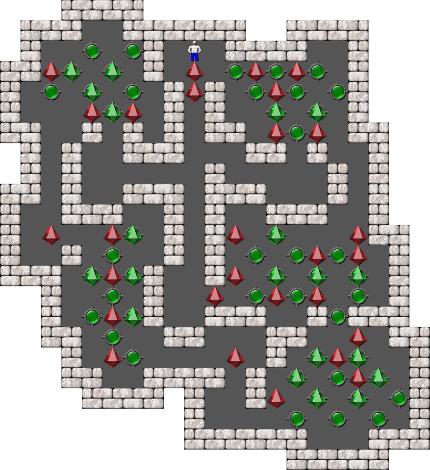 Sokoban dh5 level 10