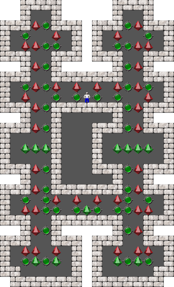 Sokoban ooxian level 22